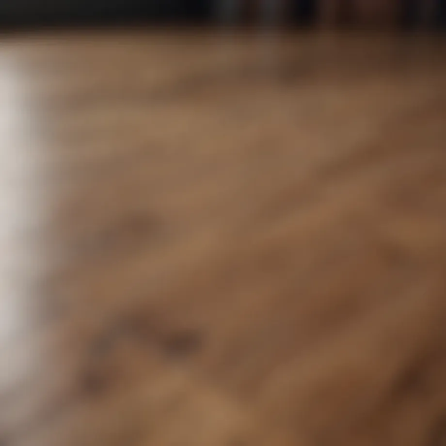 Elegant real wood floor showcasing natural beauty