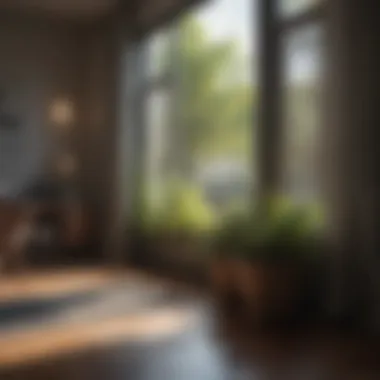 Transformation Through Effective Blind Cleaning Before and after comparison of blinds cleaning