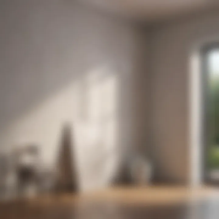Visual representation of paint coverage estimation