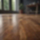 Natural ingredients for polishing wood floors