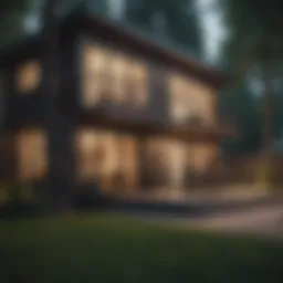 Visual representation of a rental property under LLC structure