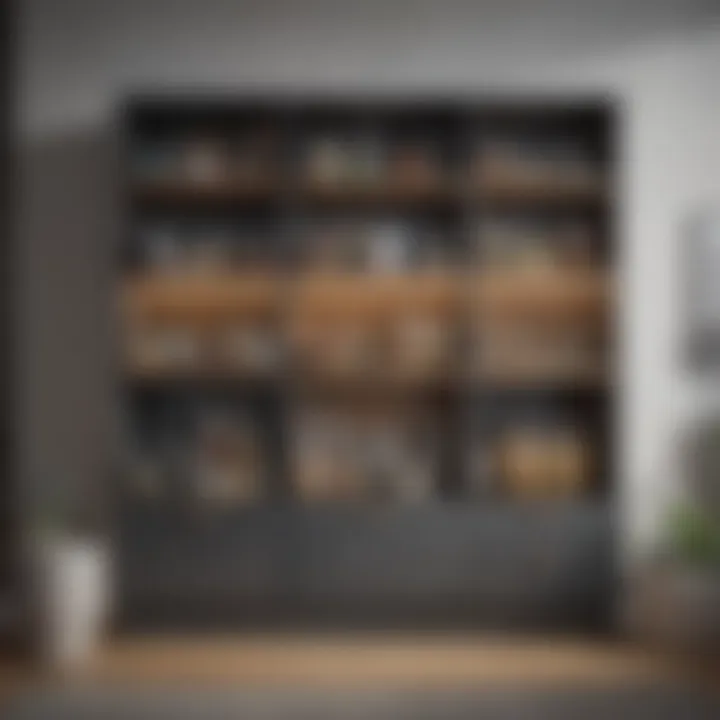 Stylish storage solutions enhancing home organization
