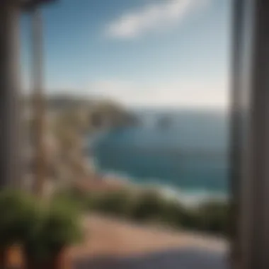 Stunning Ocean View from Lands End Apartment Balcony Breathtaking view from the balcony of a Lands End Apartment overlooking the ocean