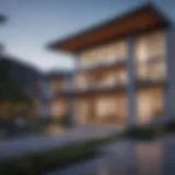 Elegant exterior view of Las Flores Apartment Homes showcasing modern architecture