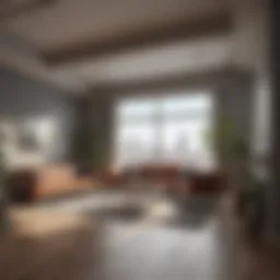 Flexible lease options in a modern apartment setting