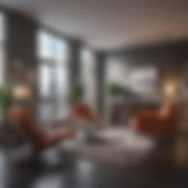 Modern Apartment Interiors Modern apartment interiors showcasing design in West Loop