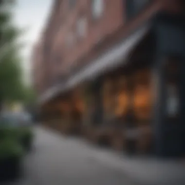 Cafes and Streets of the West Loop Charming streets filled with trendy cafes in the West Loop