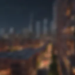 Stunning skyline view of Chicago's West Loop