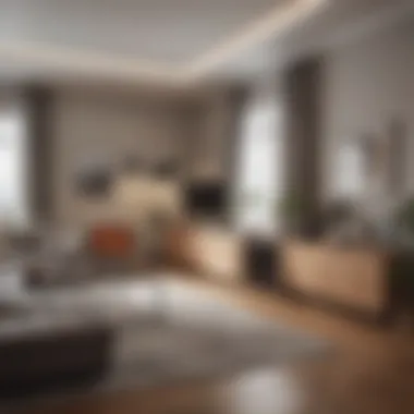 Personalized Decor Choices in a Stylish Apartment Stylish one-bedroom apartment with personalized decor choices