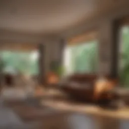 Cozy room setup for rental