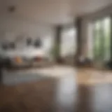 Modern apartment interior showcasing rental potential