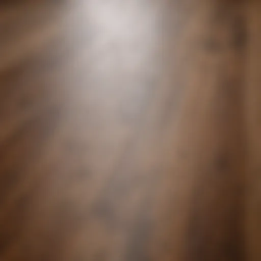 Close-up of laminate floor texture