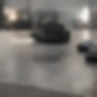 Well-maintained laminate flooring in a home