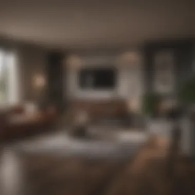 Modern Design in Studio Apartments Stylish studio apartment interior showcasing modern design