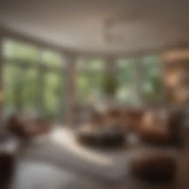 Cozy interior of a turnkey property showcasing spacious living area