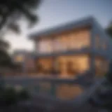 Modern turnkey home with contemporary design