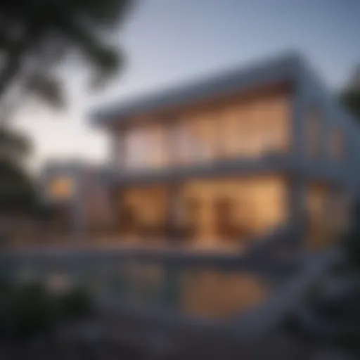 Modern turnkey home with contemporary design