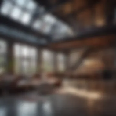 Modern Design in Two-Floor Loft Spacious two-floor loft showcasing modern design elements