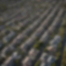 Aerial view of San Antonio showcasing residential neighborhoods