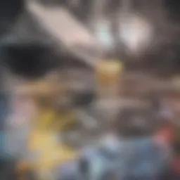 Visual representation of a land square footage calculator interface