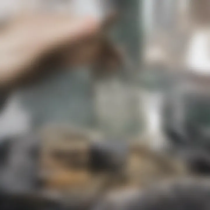Precision tools used for measuring property dimensions