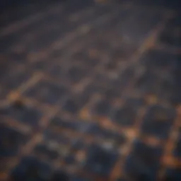 Aerial view of Denver skyline showcasing various neighborhoods