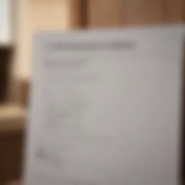 A checklist highlighting key steps for returning a tenant's deposit.
