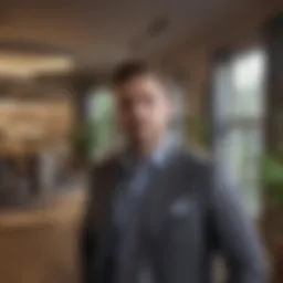 Visual representation of property management roles